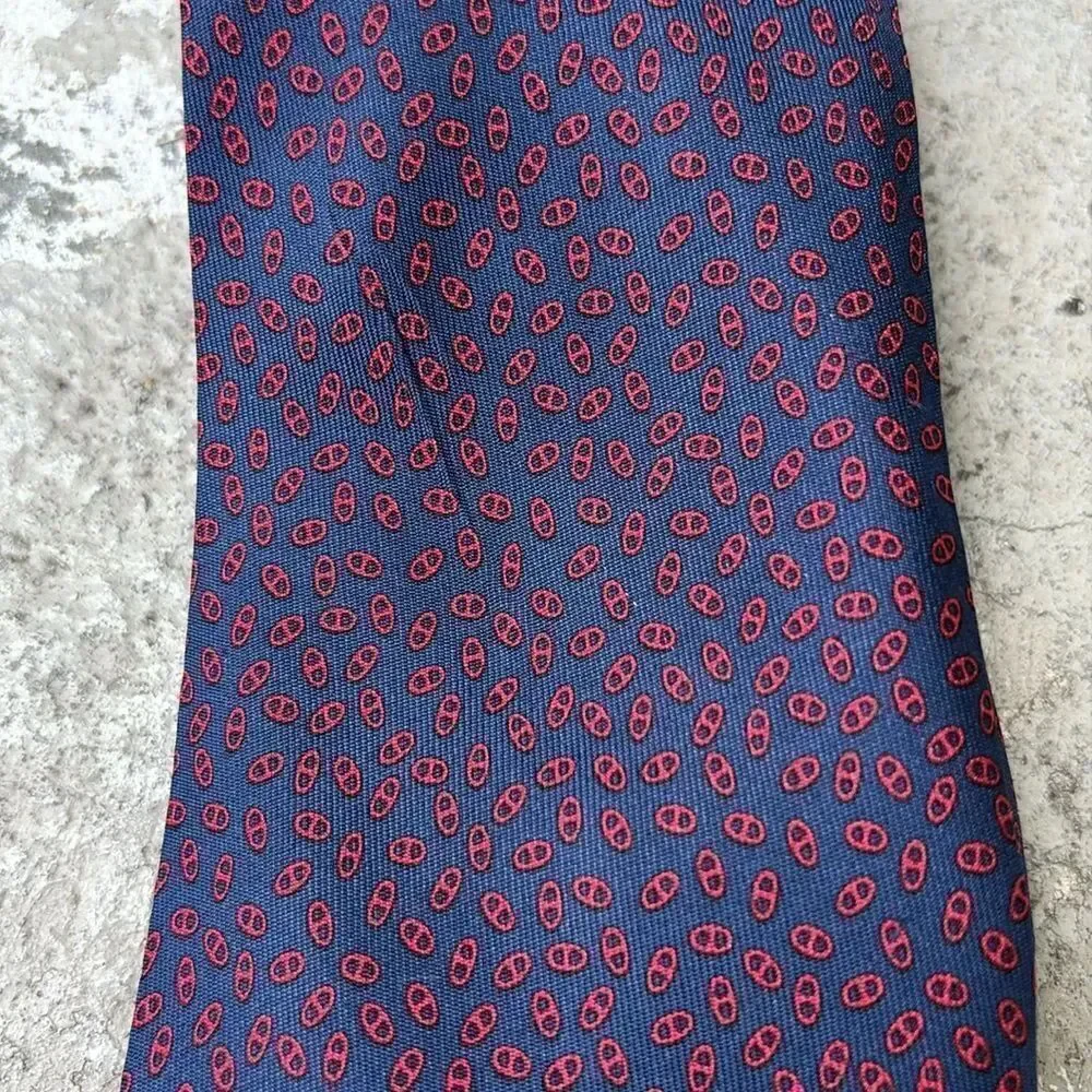 Hermes silk tie